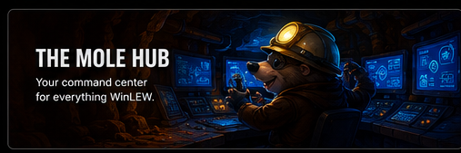 The Mole Hub — your command center for everything WinLEW